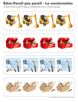 Ouvrir &eacute;duc-pareil pas pareil- La construction