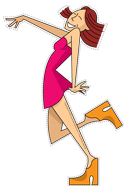 Ouvrir marionnettes-Les danseurs