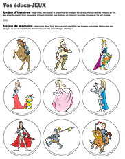 Ouvrir histoire et m&eacute;moire chevalier et princesse