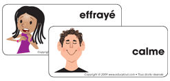 Ouvrir &eacute;tiquettes-mots &ndash;Les &eacute;motions