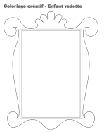 Ouvrir coloriage cr&eacute;atif &ndash; enfant vedette