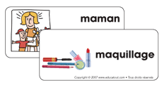 Activit&eacute;s langagi&egrave;res - &Eacute;tiquettes mots