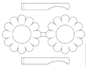 Ouvrir lunette en fleurs