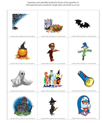 Jeu de la loupe – Halloween