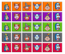 Jeu de bingo Halloween