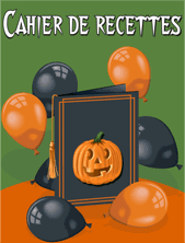 Cahier de recettes Halloween