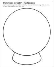 Coloriage cr&eacute;atif &ndash; Halloween