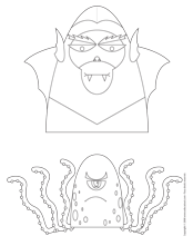 Ouvrir modèles de monstres