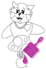 Dessin &agrave; colorier Maponi