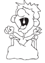 Coloriage cr&eacute;atif sur la s&eacute;curit&eacute; Halloween