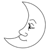 Mod&egrave;le de lune