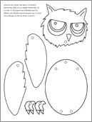 Bricolage de hibou