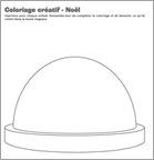 Coloriage cr&eacute;atif- No&euml;l