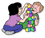 Je partage les blocs avec mes amis