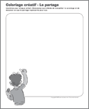 Coloriage cr&eacute;atif