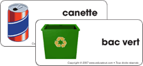 &Eacute;tiquettes-mots le recyclage