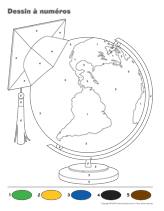 Ouvrir dessin &agrave; num&eacute;ros- la Terre