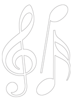 Ouvrir – Modèle note de musique