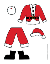 Ouvrir poup&eacute;e &agrave; habiller No&euml;l