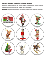 Ouvrir&nbsp;jeu de m&eacute;moire de No&euml;l