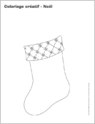 Ouvrir coloriage cr&eacute;atif- No&euml;l