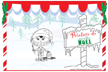 Kiosque - Peinture de No&euml;l