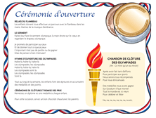 Programmation sp&eacute;ciale Olympiades d'hiver
