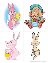 Ouvrir &ndash; mod&egrave;le petits lapins