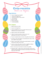 Créa-recette - Œufs de Pâques