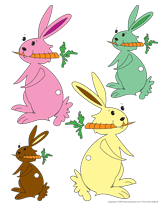 Ouvrir- mod&egrave;les de lapins