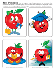 Ouvrir jeu d’images- Les pommes