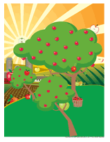 Ouvrir cherche et trouve &ndash; Les pommes