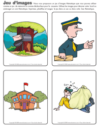 Jeu d'images - La poste