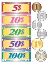 Jouez au magasin - Argent de jeu