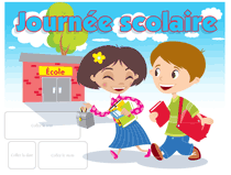 Calendrier perp&eacute;tuel - Journ&eacute;e scolaire