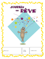 Calendrier perp&eacute;tuel journ&eacute;e de r&ecirc;ve