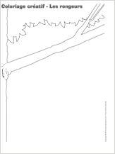 Ouvrir coloriage cr&eacute;atif-Les rongeurs