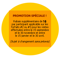 Promotion sp&eacute;ciale