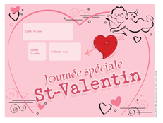 Ouvrir calendrier perp&eacute;tuel St-Valentin