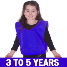 Pinnies 3 to 5 years old -BLUE