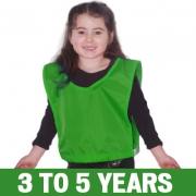 Pinnies 3 to 5 years old - GREEN