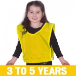 Pinnies 3 to 5 years old - YELLOW