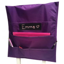 Filing System for chair - purple