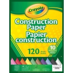 120 Feuilles papier Construction - crayola