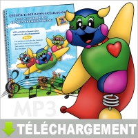 IN FRENCH ONLY -Recueil d'activités pédagogiques + Chansons MP3