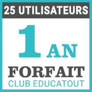 FRENCH  GROUP - Club educatout 25 users