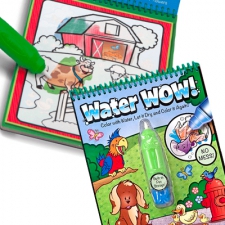 Water Wow Coloring Book - Animals