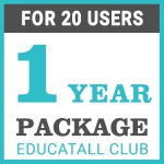 Educatall club Group <br>   Access Package for 20 users