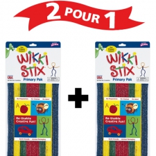 Wikki stix - COULEURS PRIMAIRES + 1 GRATUIT