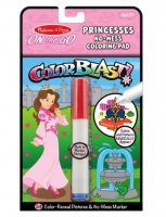 Bloc  colorier sans dgts ColorBlast - Princesse